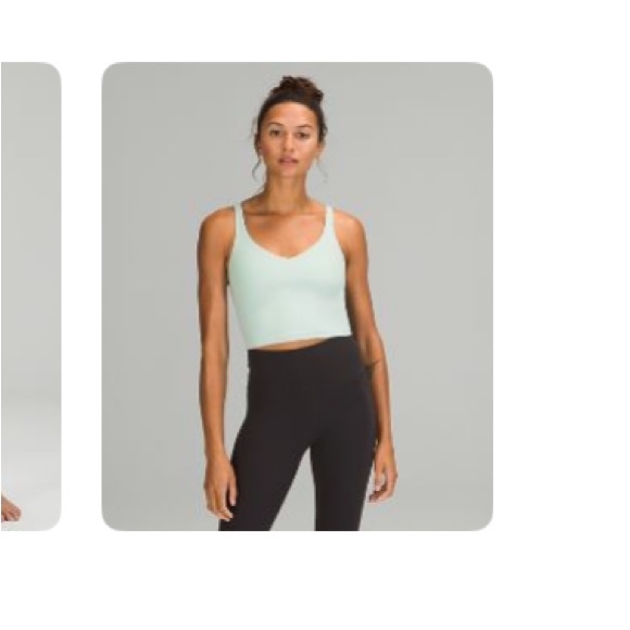 Light Blue Align Tank Lululemon - Picture 4 of 5